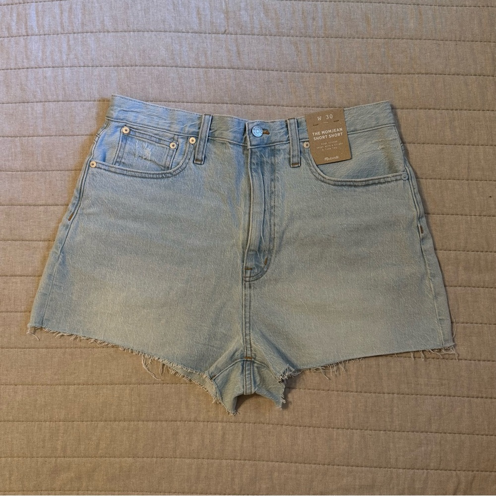 Madewell The MomJean Short Shorts